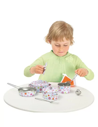 Bino Sada smaltovaného nádobí, 11 ks