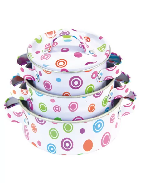 Bino Sada smaltovaného nádobí, 11 ks