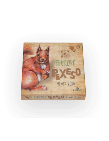 Lesní svět Zvukové Pexeso - Hlasy lesa