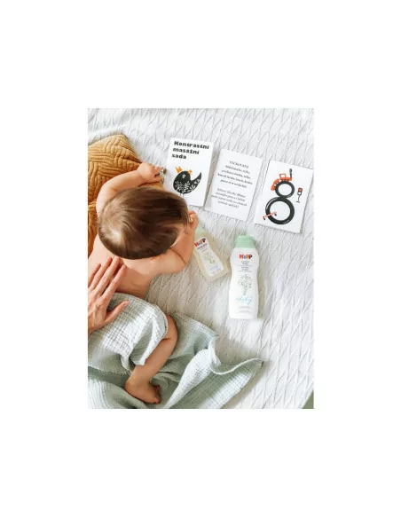 Kontrastní masážní sada - karty s říkankami