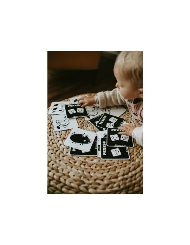 Kontrastní pexeso - karty statek