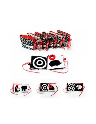 Kontrastní látková knížka