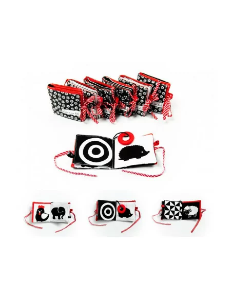 Kontrastní látková knížka