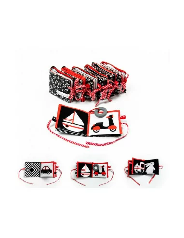 Kontrastní látková knížka