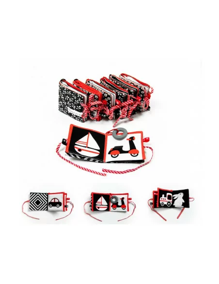 Kontrastní látková knížka