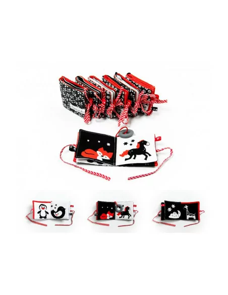 Kontrastní látková knížka