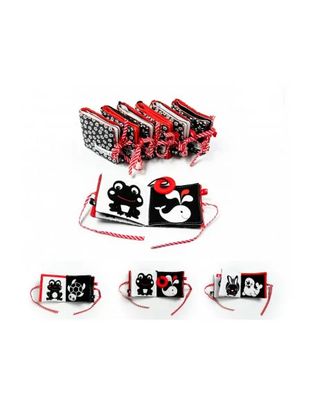 Kontrastní látková knížka