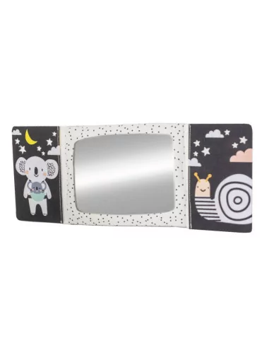 Taf Toys Knížka pro hru na bříšku se zrcátkem