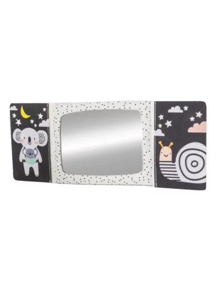 Taf Toys Knížka pro hru na bříšku se zrcátkem