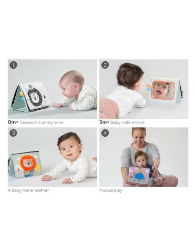 Taf Toys Knížka pro hru na bříšku, Savana