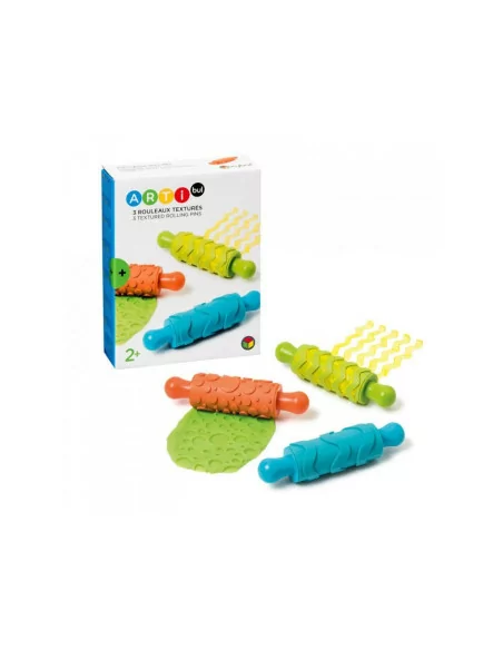 Oxybul Válečky s texturou, 3 ks