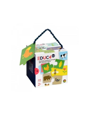 Oxybul Puzzle - Kdo co jí?