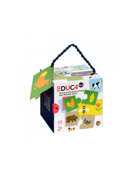 Oxybul Puzzle - Kdo co jí?