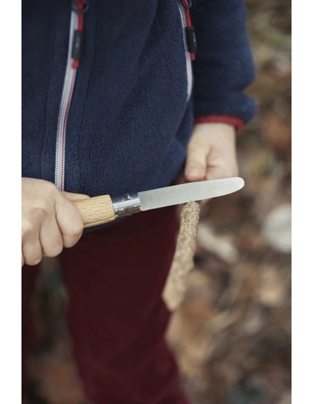 Opinel Dětský nůž a pouzdro na opasek, buk