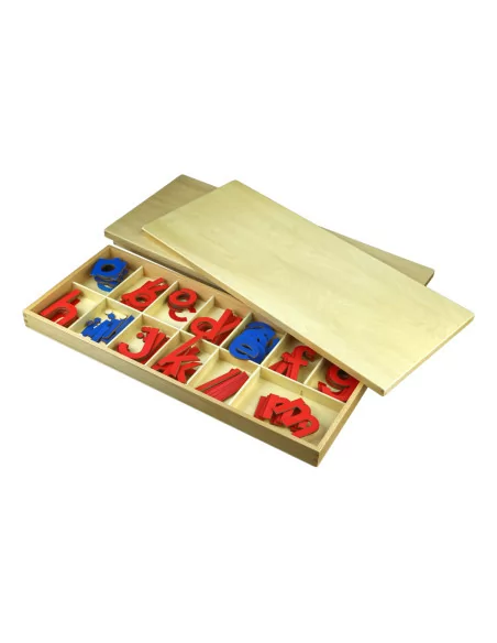 Moyo Montessori Velká pohyblivá abeceda, dřevěná