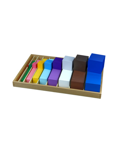 Montessori Krychlovy material