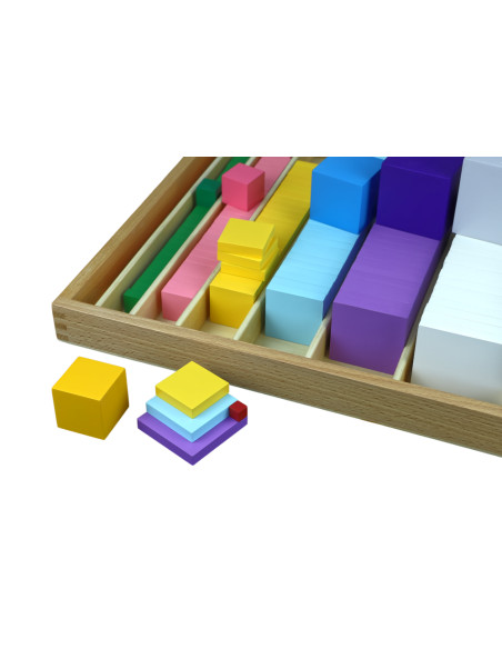 Montessori Krychlovy material