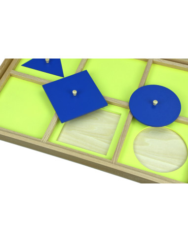 Moyo Montessori Geometrický podnos
