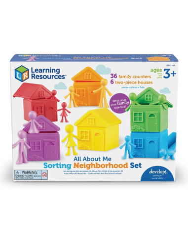 Learning Resources Třídící domečky