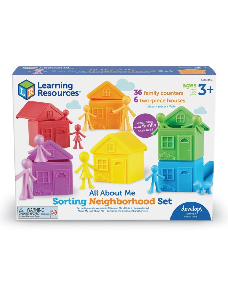 Learning Resources Třídící domečky