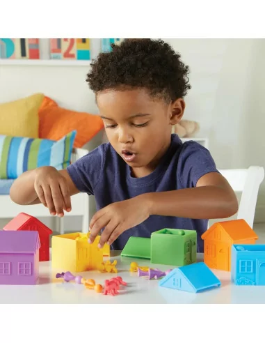 Learning Resources Třídící domečky