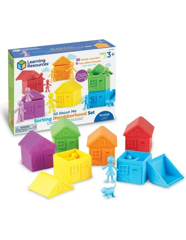 Learning Resources Třídící domečky