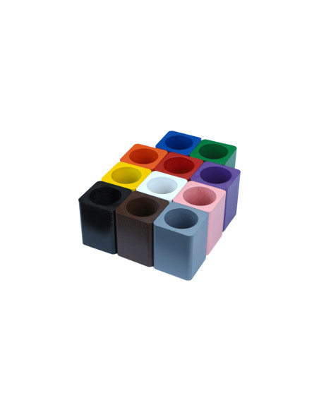 Moyo Montessori Sada 11 barevných nádobek na pastelky