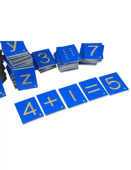 Moyo Montessori Destičky s čísly a písmeny