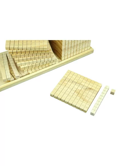 Moyo Montessori Dřevěná desítková soustava