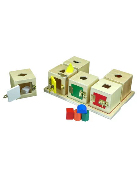 Moyo Montessori Boxy se zámky