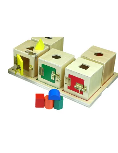 Moyo Montessori Boxy se zámky