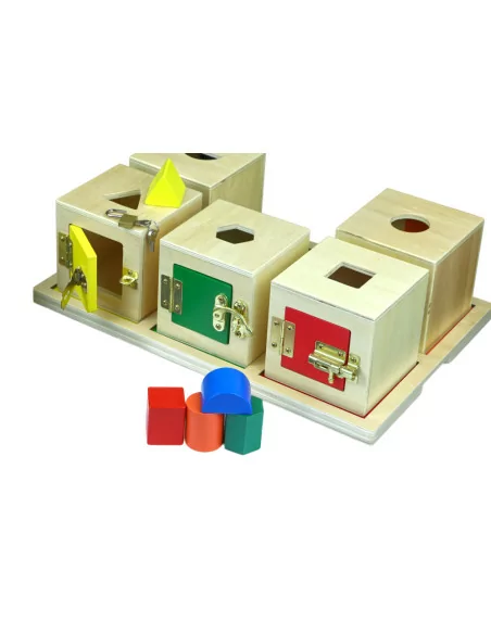 Moyo Montessori Boxy se zámky