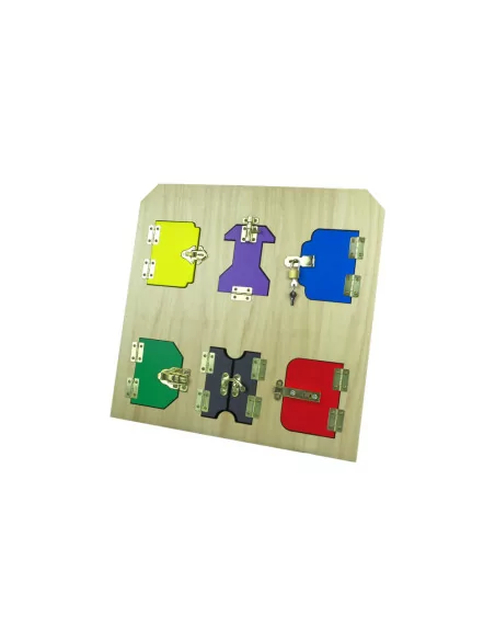 Moyo Montessori Deska se zámky