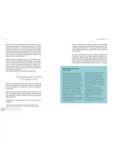 Montessori doma, 3-6 let