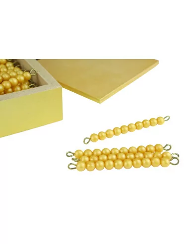 Moyo Montessori 45 kusů zlatých "desítek"