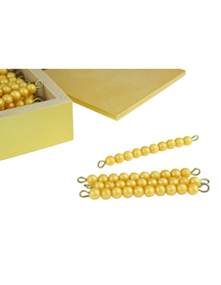 Montessori 45 kusu zlatych desitek