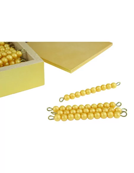 Moyo Montessori 45 kusů zlatých "desítek"