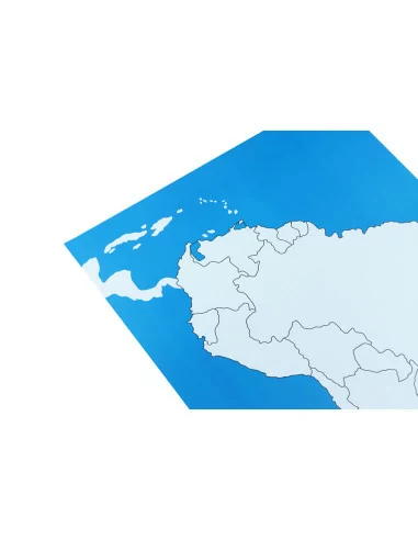 Moyo Montessori Kontrolní mapa - Jižní Amerika Nová