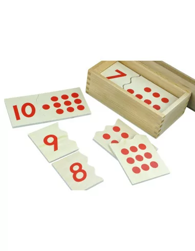 Moyo Montessori Čísla a puntíky - puzzle