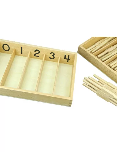 Moyo Montessori Krabička s vřeténky