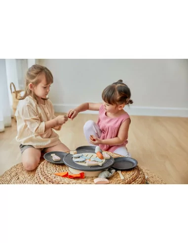 PlanToys Zahradní gril s příslušenstvím