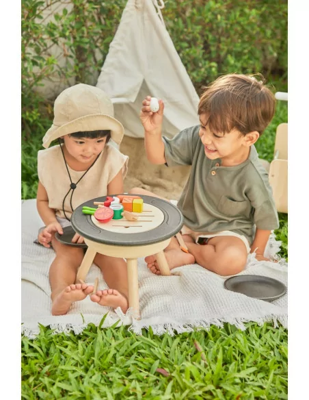 PlanToys Zahradní gril s příslušenstvím