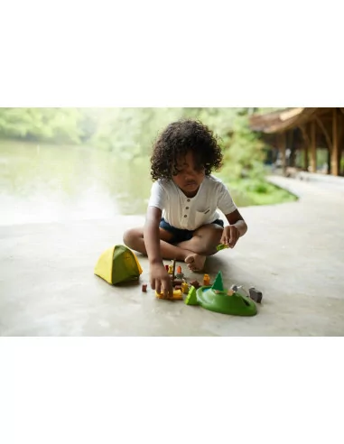 PlanToys Kempování