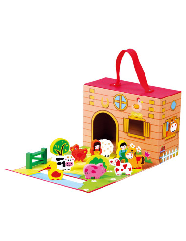 Bino Farma v cestovním kufříku