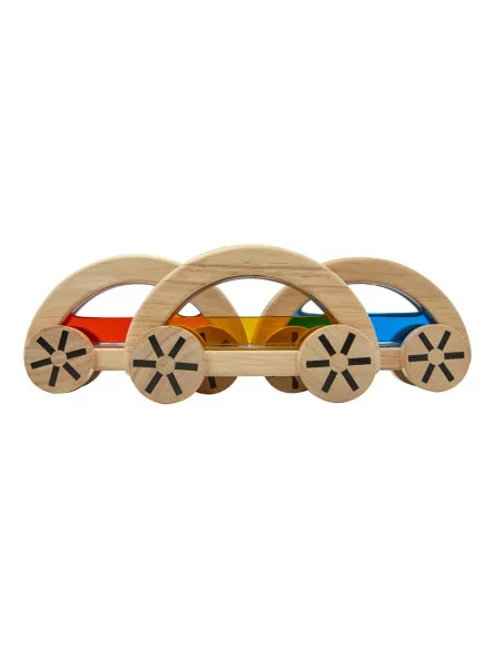 PlanToys Auto s vodou - Žluté