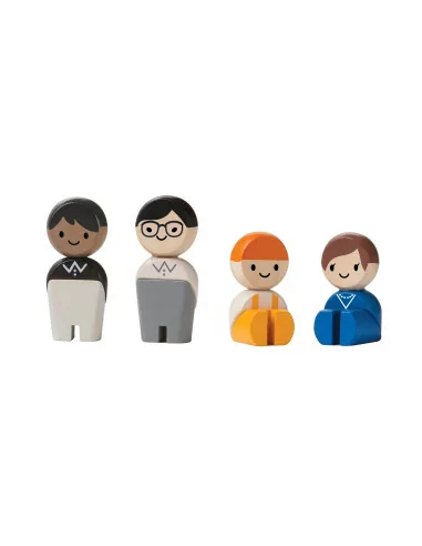 PlanToys Sada figurek - pracovníci
