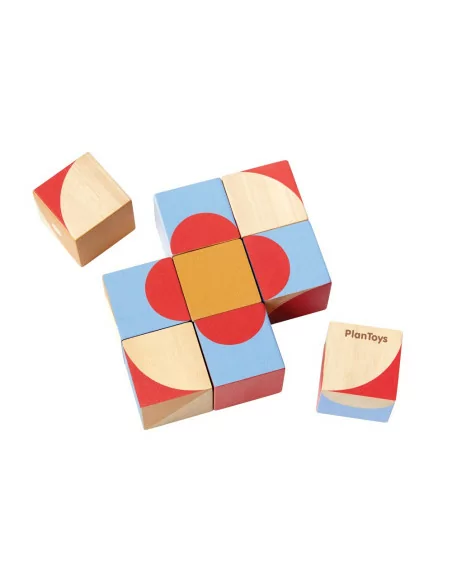 PlanToys Dětské kostky s obrázky