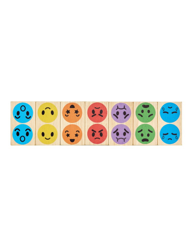 PlanToys Domino - nálady