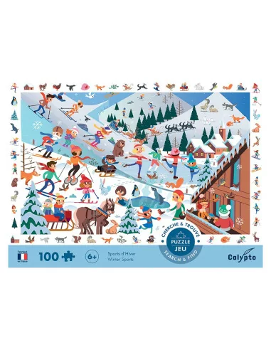 Sentosphere Puzzle - Zimní sporty