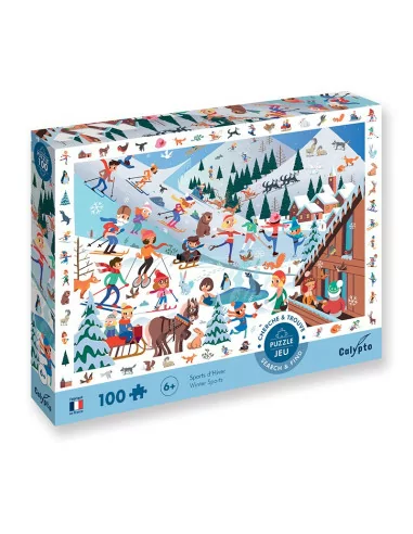 Sentosphere Puzzle - Zimní sporty